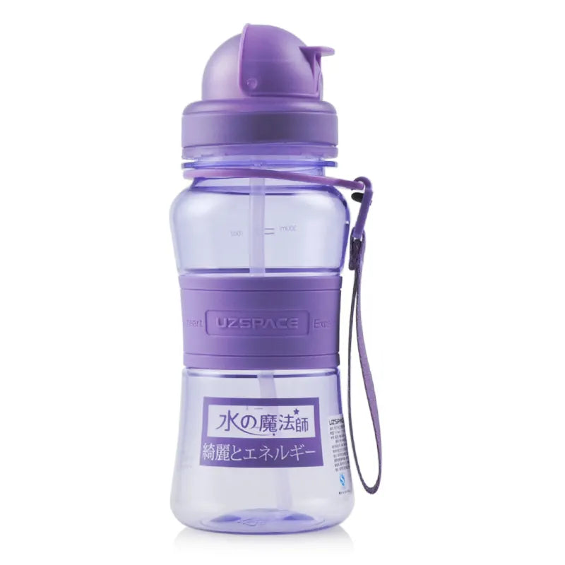 Kids Tritan Plastic Water Bottle with Straw, 300ml - WBP0033