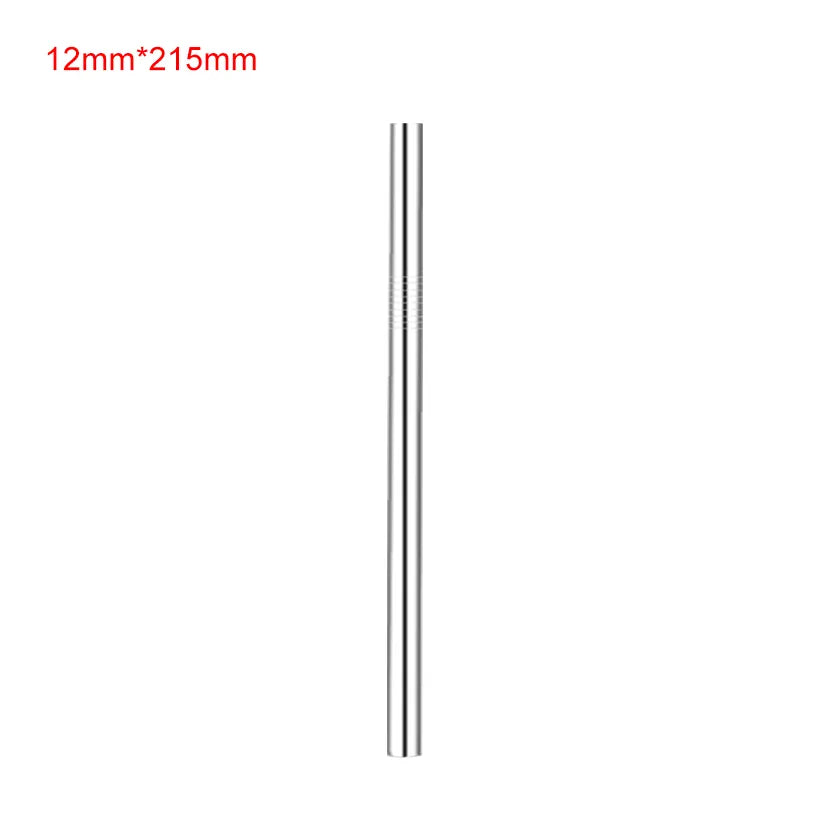 RSS0004 Reusable Stainless Steel Yerba Bubble Tea Drinking Straws with Spoon