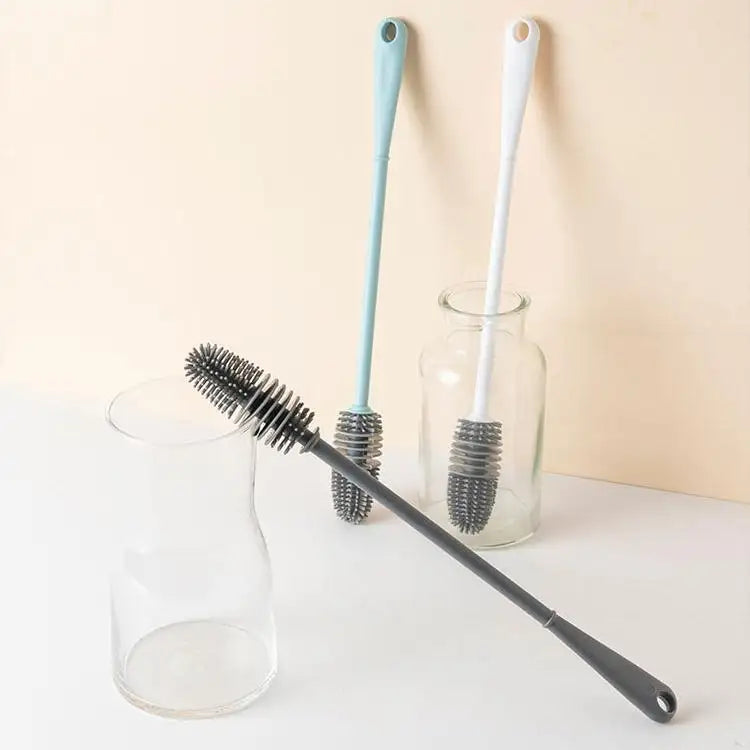 CBM0002 Silicone Baby Bottle Nipple Feeding Brush