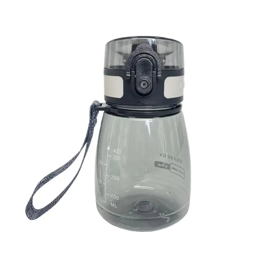 Portable Plastic Water Bottle Ideal for School, 400ml - WBP0038