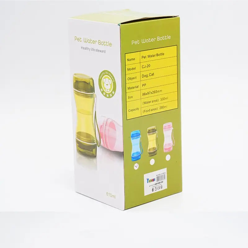 PBF0003 Travel Portable Water Bottle Pet food Cup