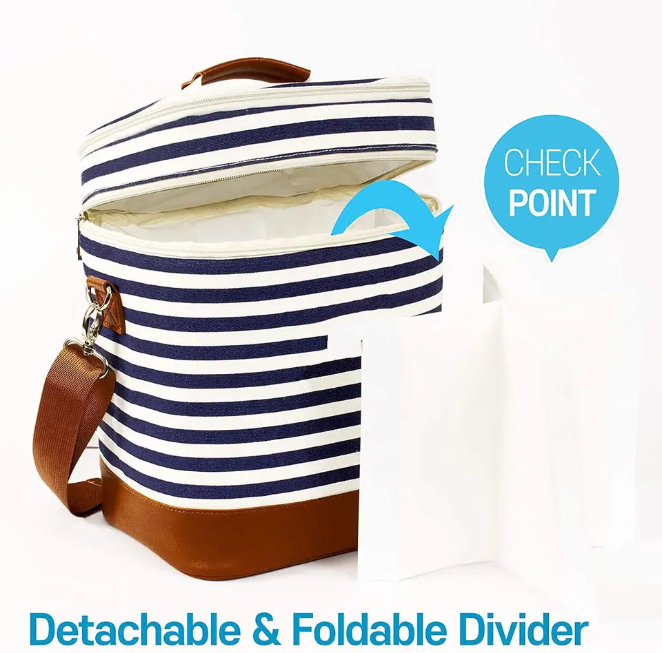 BCP0013 Waterproof and Leak-proof Wine Bottle Carrier Tote Bag