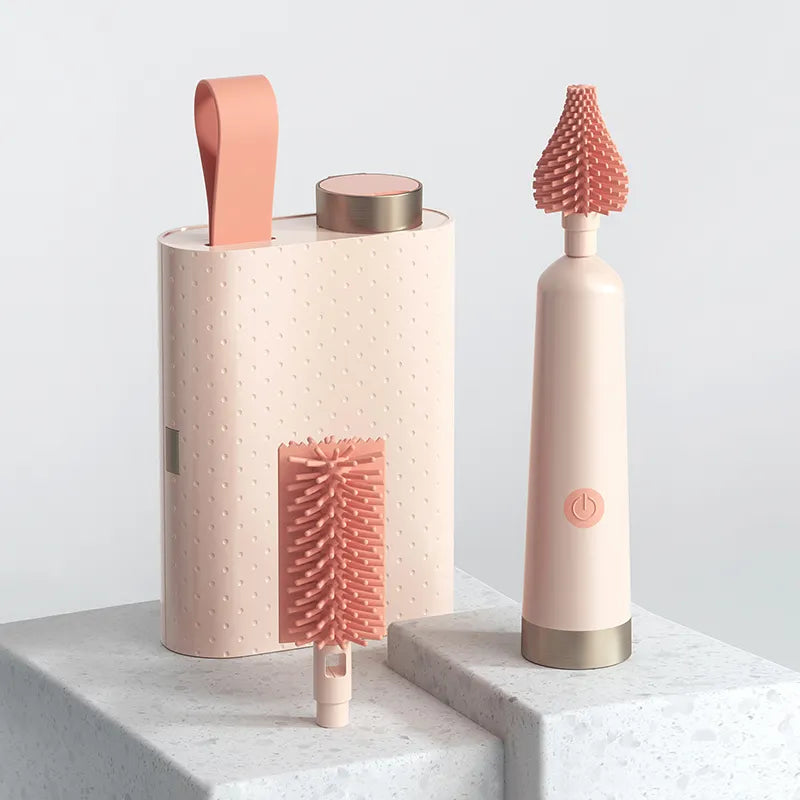 CBE0002 3 in 1 Electric Feeding Bottle Silicone Cleaning Brush