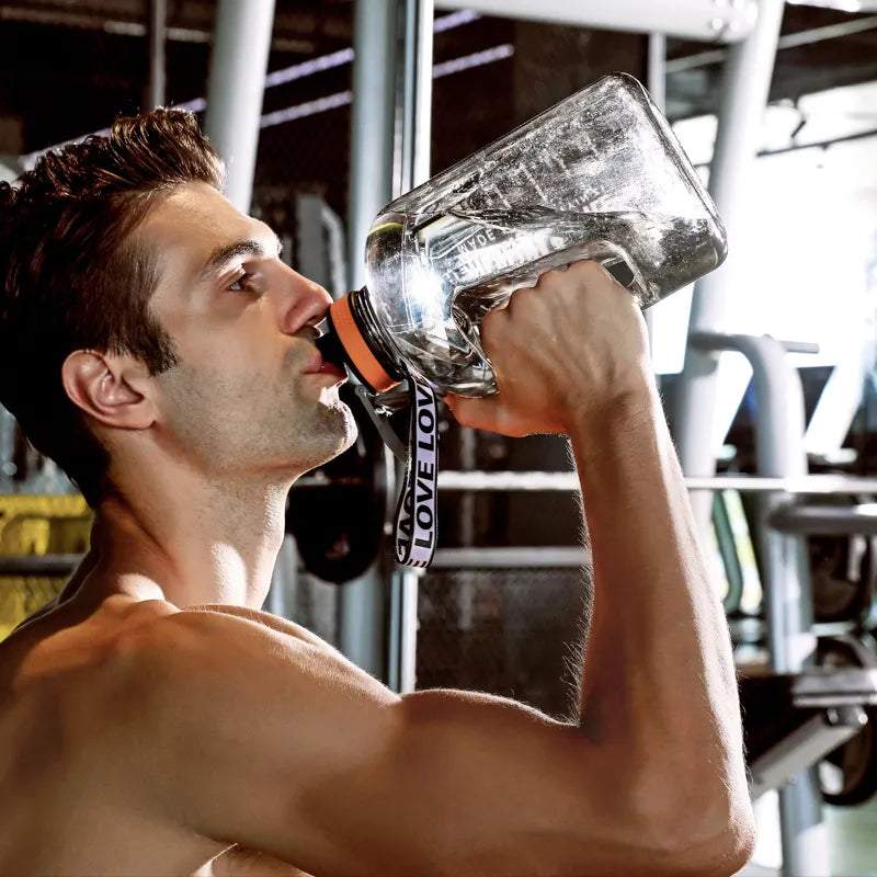 Large Plastic Bottle for Gym and Camping, 2.2L - WBP0002