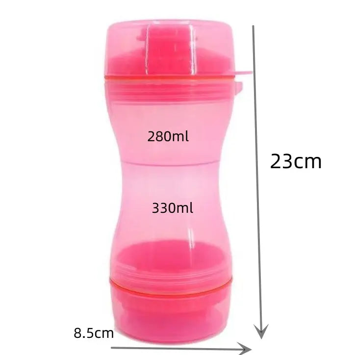 PBF0003 Travel Portable Water Bottle Pet food Cup