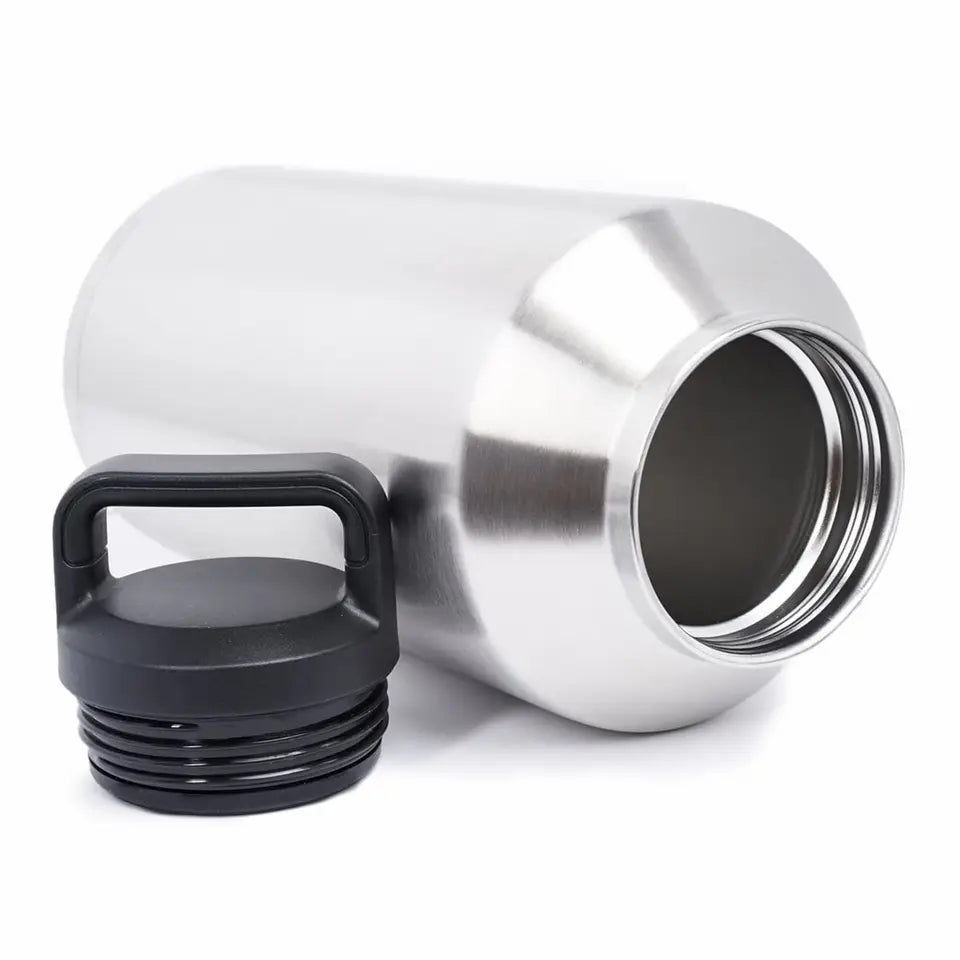Stainless Steel Double Wall Vacuum Insulated Flask Thermos, 1900ml (64oz) - WBS0003