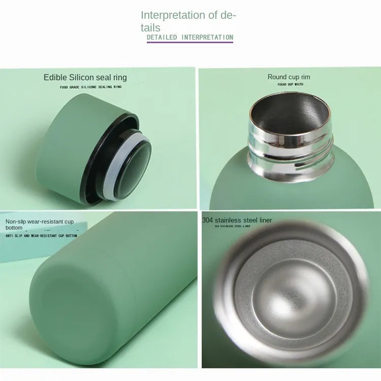 Stainless Steel Portable Vacuum Insulated Flask, 350ml, 500ml, 750ml, 1000ml - WBS0007