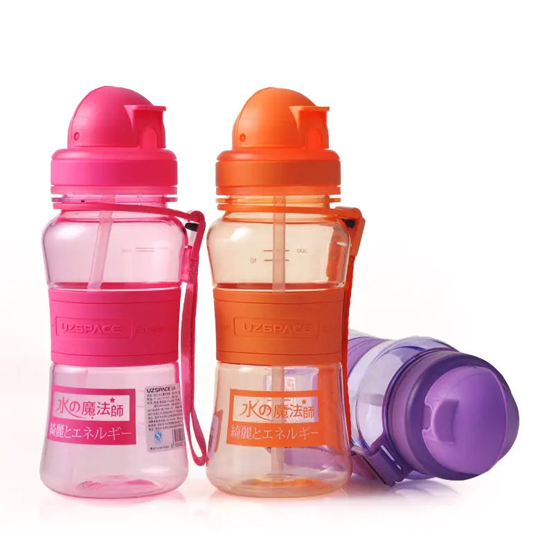 Kids Tritan Plastic Water Bottle with Straw, 300ml - WBP0033