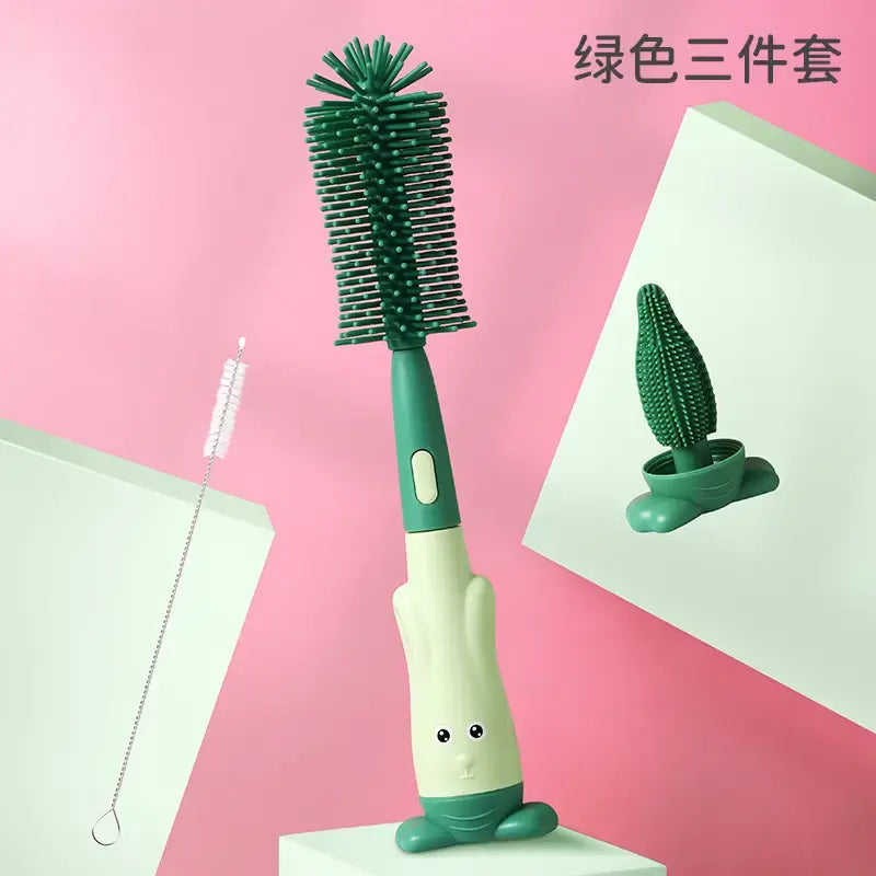 CBM0009 Silicone and PP Bottle Cleaning Brush