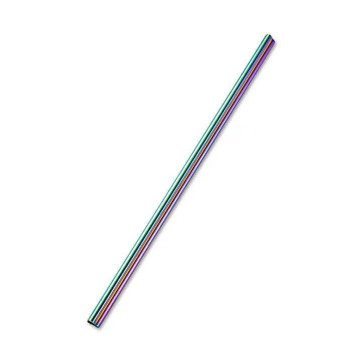 RSS0001 Premium Reusable Heart Shape Metal Drinking Straws - Stainless Steel 304, Perfect for Drinks