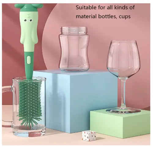 CBM0009 Silicone and PP Bottle Cleaning Brush