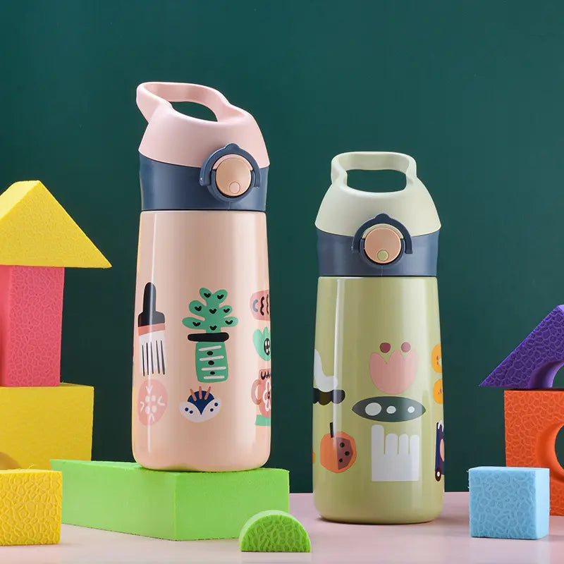 Stainless Steel Insulated Thermos, 450ml - WBS0038