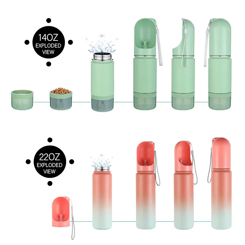 PBF0010 Insulated Stainless Steel Dog Bowl - Thermal Feeder