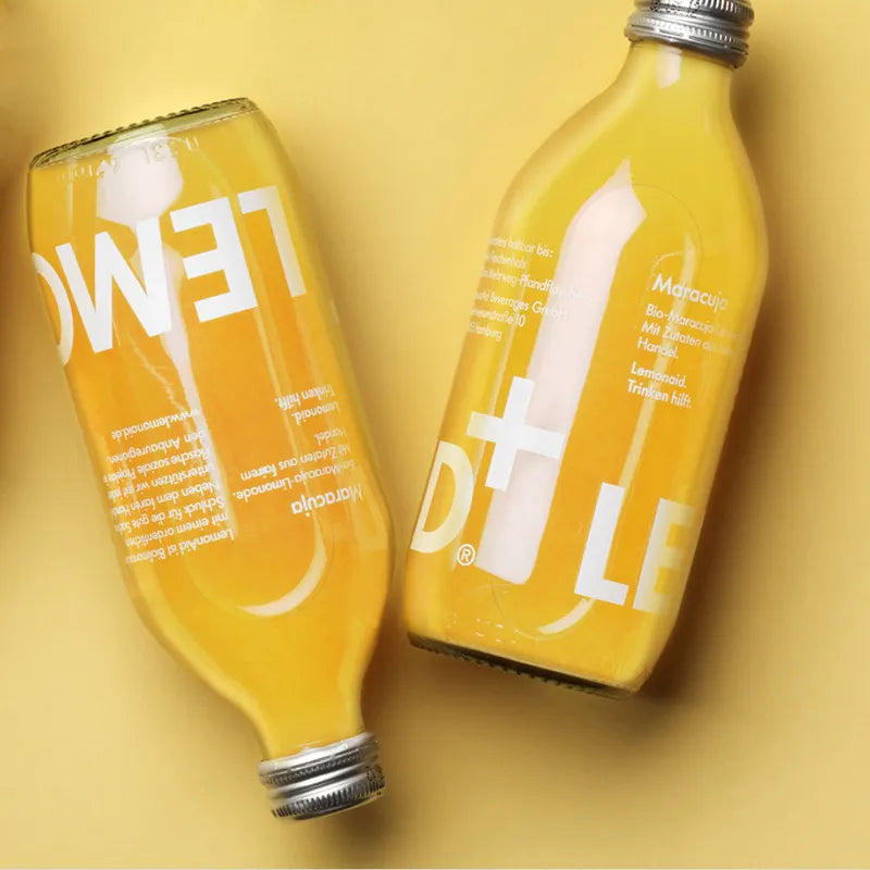 WBK0003 300ml, 500ml Small Mouth Clear Frosted Boston Round Glass Bottle - Beverage, Juice, Kombucha Supplier