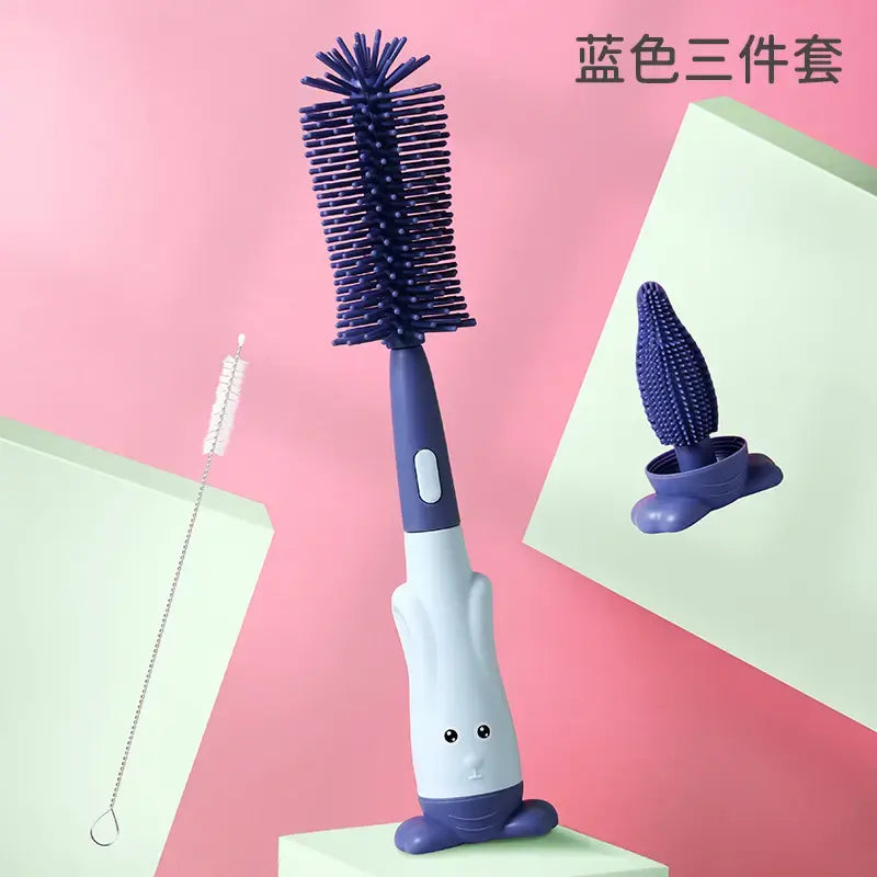 CBM0009 Silicone and PP Bottle Cleaning Brush