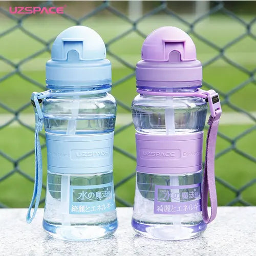 Kids Tritan Plastic Water Bottle with Straw, 300ml - WBP0033
