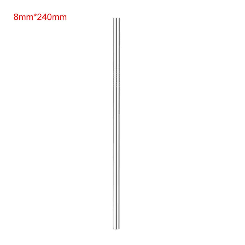 RSS0004 Reusable Stainless Steel Yerba Bubble Tea Drinking Straws with Spoon