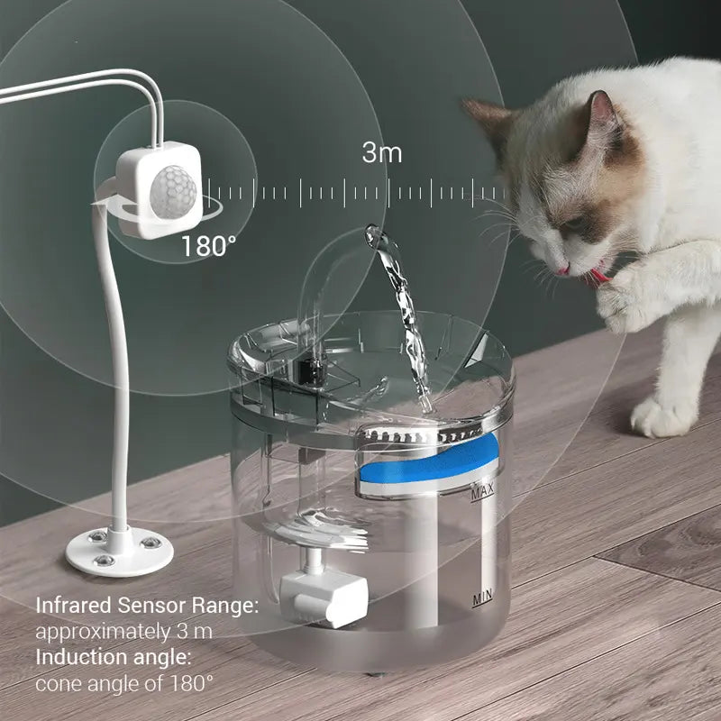 PBF0008 Automatic Cat Water Dispenser - Smart Constant Temperature Kitten Drinking Fountain