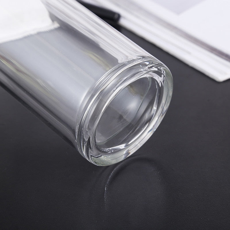 Double Wall Glass Bottle with Tea Infuser, 500ml - WBG0008