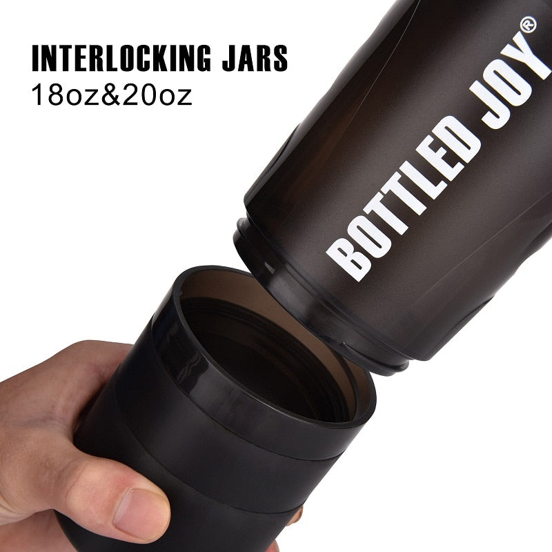 SBM0005 BOTTLED JOY PLeak-Proof 3-Layers Shaker Cup - 600ml(20oz)