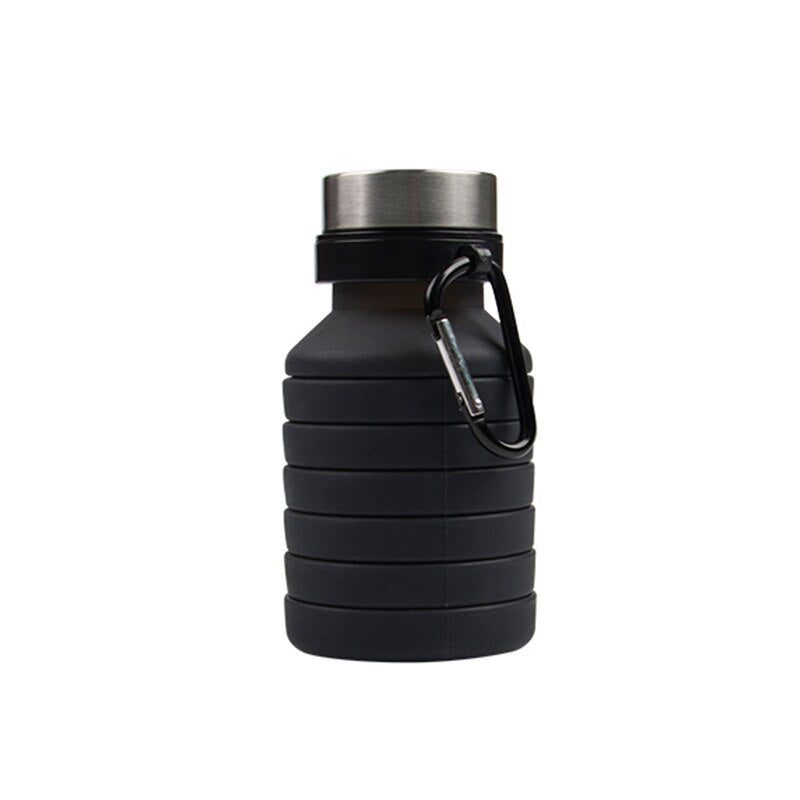 WBI0005 Collapsible Silicone Water Bottle for Sports - 500ml