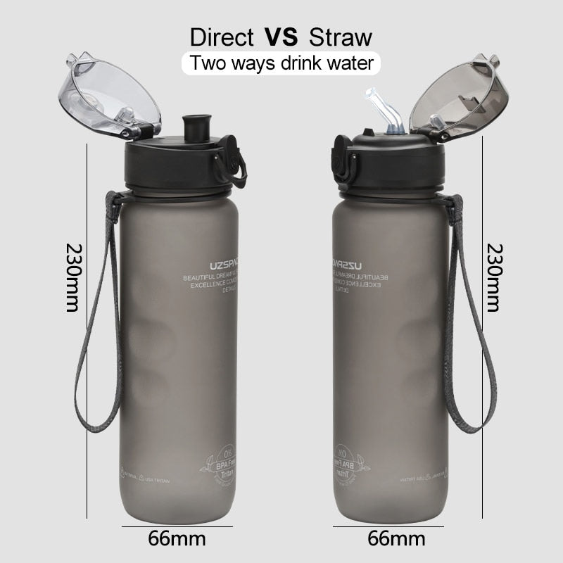 UZSPACE Sport Plastic Water Bottle, 500ml - WBP0042