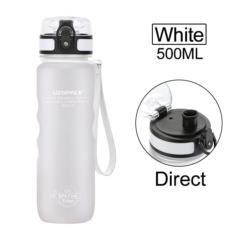 UZSPACE Sport Plastic Water Bottle, 500ml - WBP0042