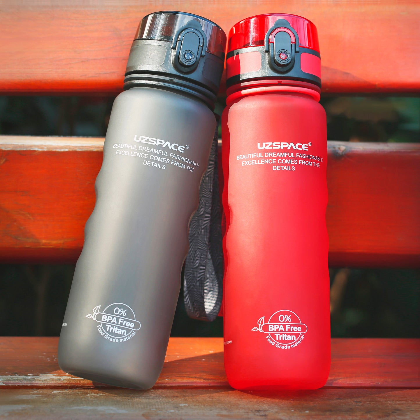 UZSPACE Sport Plastic Water Bottle, 500ml - WBP0042