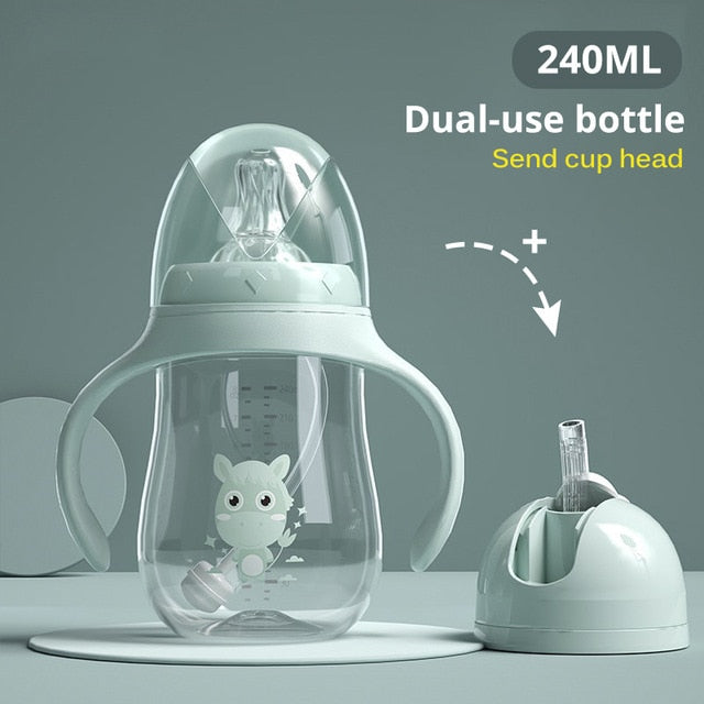 Soft Spout Sippy Baby Feeding Bottle - BFB010