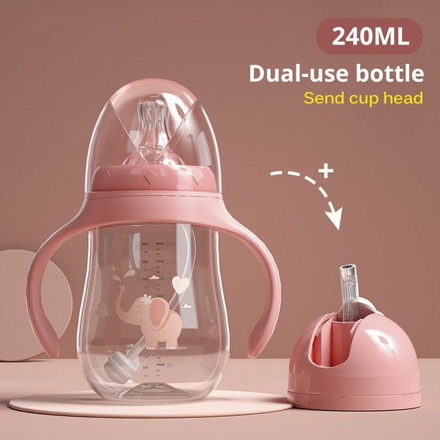 Soft Spout Sippy Baby Feeding Bottle - BFB010