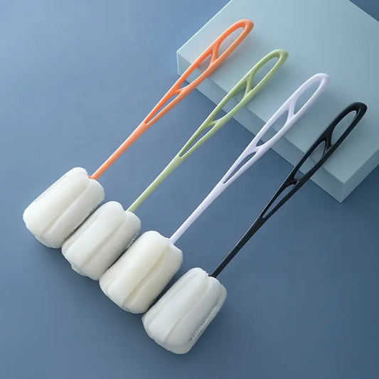 CBM0003 Long Handle Bottle Sponge Cleaning Brus