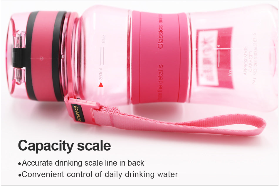 WBP0045 UZSPACE Sports Tritan Water Bottle with Strap - 300ml