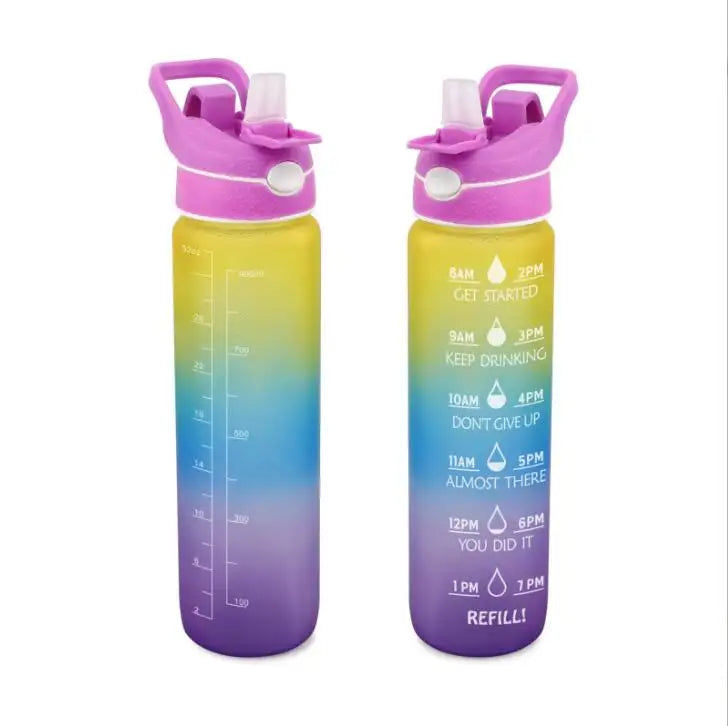 Tritan Motivational Eco-friendly Water Bottle, 1L (32oz) - Best Seller - WBP0021