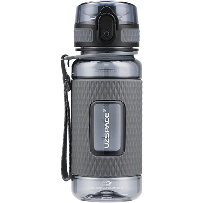 WBP0035 Flip Top Plastic Water Bottle with Strap - 400ml, 520ml, 800ml, 1100ml