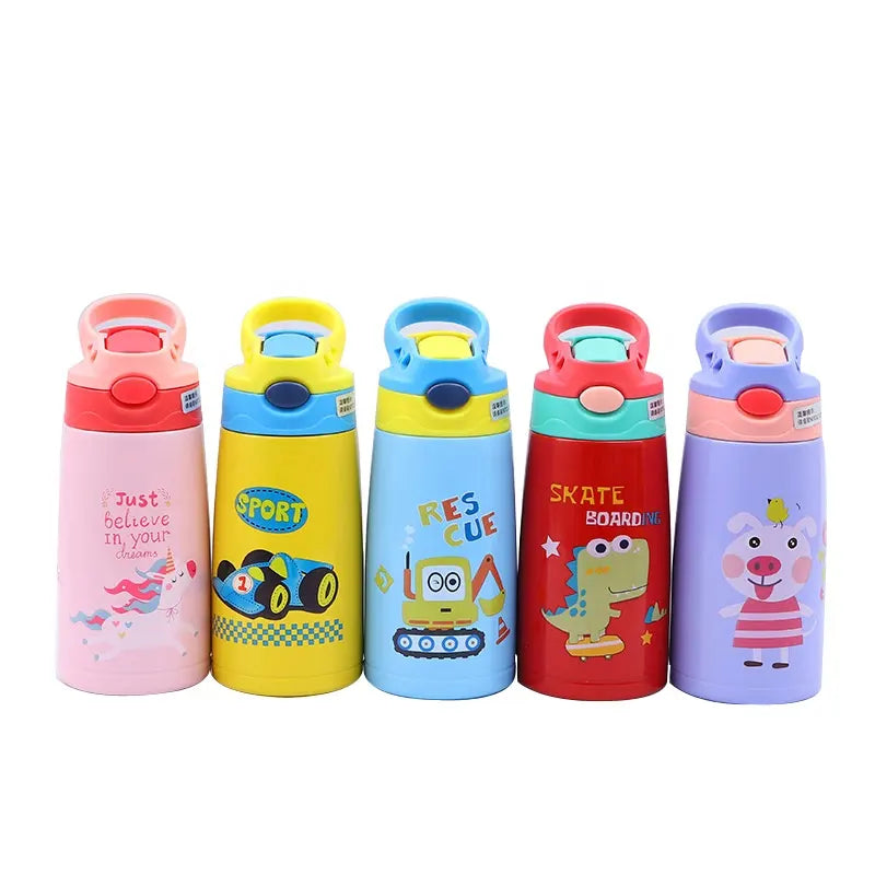 Stainless Steel Vacuum Insulated Flask for Children, 400ml - WBS0033