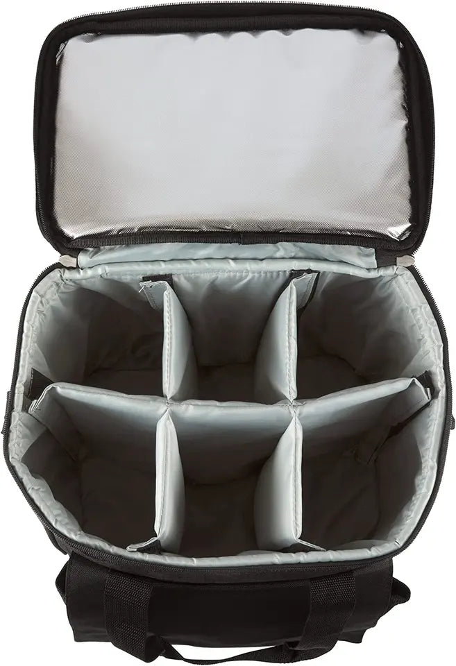 Insulated Padded Bottles Carrying Cooler Tote Bag