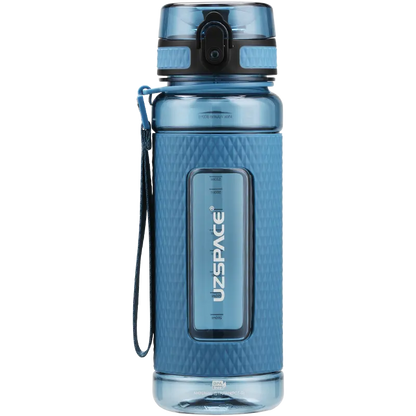 WBP0035 Flip Top Plastic Water Bottle with Strap - 400ml, 520ml, 800ml, 1100ml