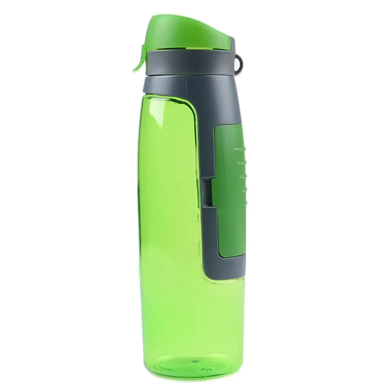 Plastic Bottle with Storage for Sports, 750ml - WBP0019