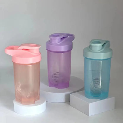 SBM0002 Plastic Bottle Protein Shaker - 600ml(20oz)