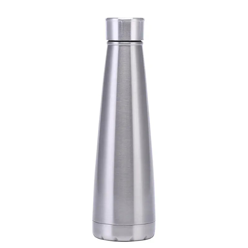 WBS0030 Stainless Steel Cola Shape Vacuum Insulated Bottle for Sports - 500ml