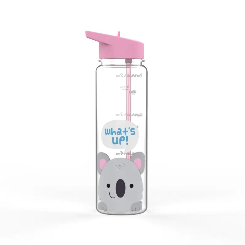 WBP0039 Plastic Water Bottle with Straw - 700ml