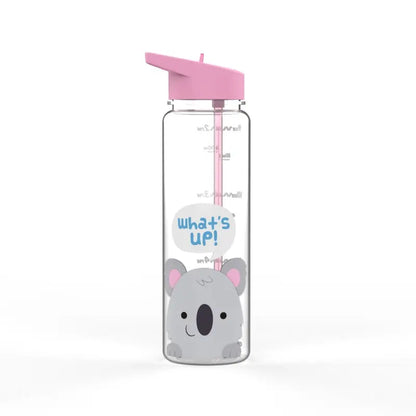 WBP0039 Plastic Water Bottle with Straw - 700ml