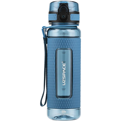 WBP0035 Flip Top Plastic Water Bottle with Strap - 400ml, 520ml, 800ml, 1100ml