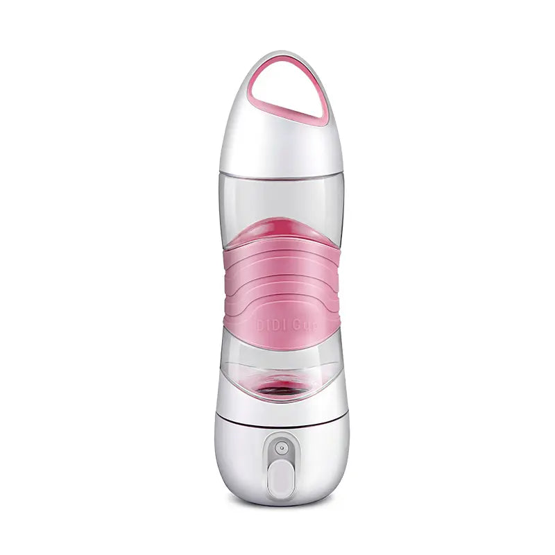 WBP0044 Smart Water Bottle with Mist Sprayer, SOS Lamp, LED Light and Drinking Reminder - 400ml