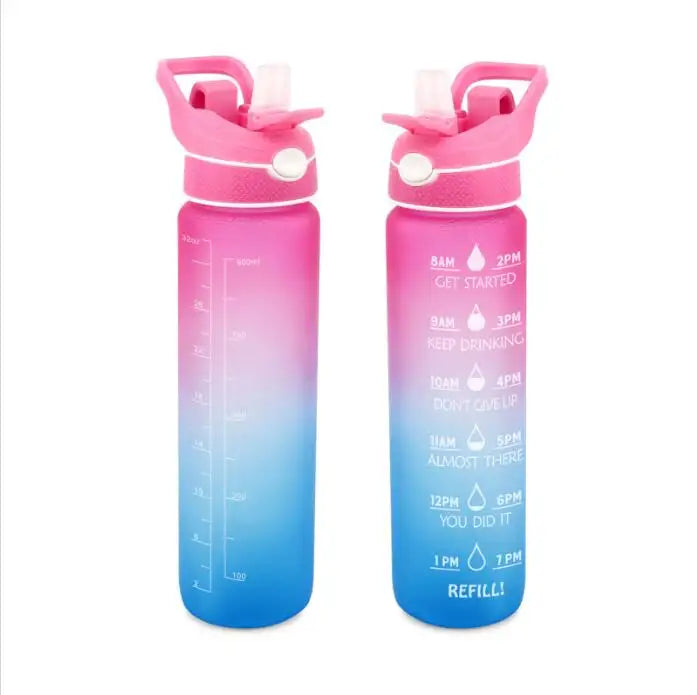 Tritan Motivational Eco-friendly Water Bottle, 1L (32oz) - Best Seller - WBP0021