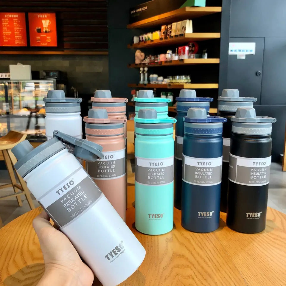 Stainless Steel vacuum insulated tumbler with Handle for sports 530ml, 750ml - WBS0013