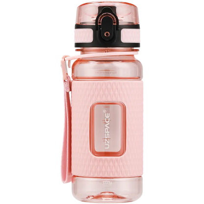 WBP0035 Flip Top Plastic Water Bottle with Strap - 400ml, 520ml, 800ml, 1100ml