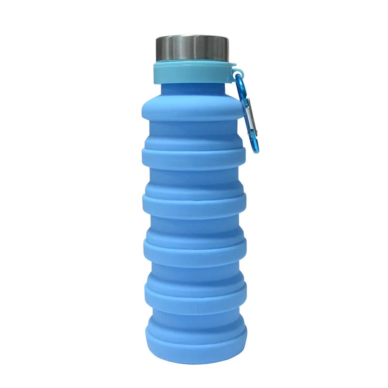 WBI0005 Collapsible Silicone Water Bottle for Sports - 500ml