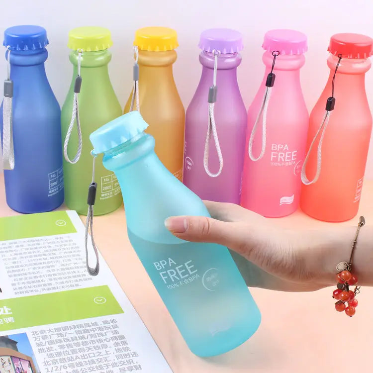 Kids' Leak-Proof Plastic Drinking Bottles, 550ml - WBP0023