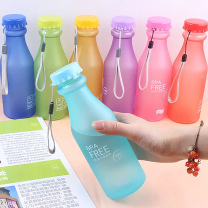 Kids' Leak-Proof Plastic Drinking Bottles, 550ml - WBP0023